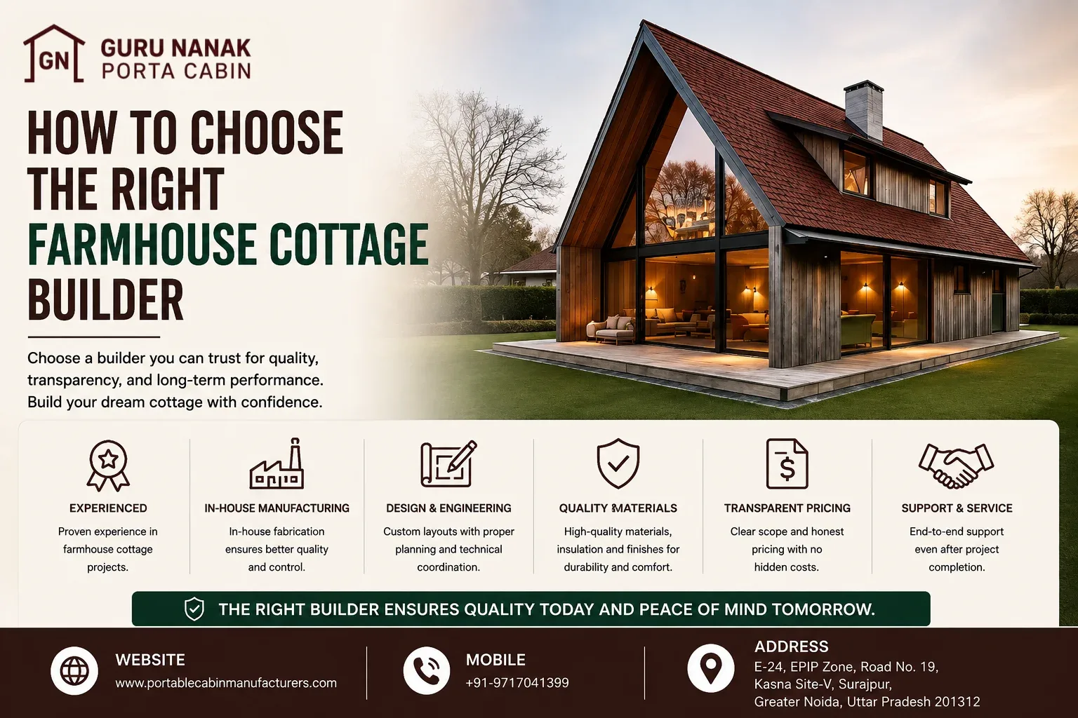 How to Choose the Right Farmhouse Cottage Builder